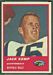 1963 Fleer Jack Kemp football card
