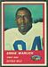 1963 Fleer Ernie Warlick football card