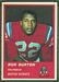 1963 Fleer Ron Burton football card