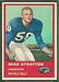 1963 Fleer football card #32: Mike Stratton