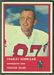 1963 Fleer Charlie Hennigan football card