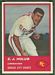 1963 Fleer football card #52: E.J. Holub