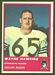 1963 Fleer football card #61: Wayne Hawkins