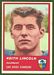 1963 Fleer Keith Lincoln football card