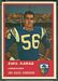 Emil Karas - 1963 Fleer football card #75 - click to see large image Emil Karas - 1963 Fleer football card #75