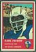 1963 Fleer football card #77: Earl Faison