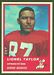 Lionel Taylor - 1963 Fleer football card #82 - click to see large image Lionel Taylor - 1963 Fleer football card #82