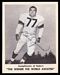 1963 Kahns football card #29: Dan James