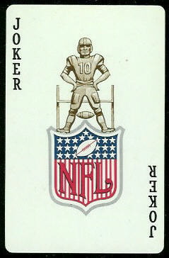 NFL Insignia 1963 Stancraft football card
