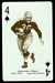 1963 Stancraft Clarke Hinkle football card