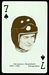 1963 Stancraft Sid Luckman football card