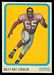 1963 Topps CFL Billy Ray Locklin football card