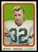 1963 Topps CFL Henry Janzen football card