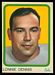 1963 Topps CFL Lonnie Dennis football card