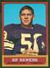 Rip Hawkins - 1963 Topps football card #106 - click to see large image Rip Hawkins - 1963 Topps football card #106