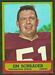 1963 Topps Jim Schrader football card