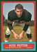 1963 Topps football card #128: Buzz Nutter