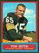 1963 Topps football card #132: Tom Bettis