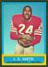 1963 Topps J.D. Smith football card