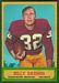 1963 Topps football card #160: Bill Barnes