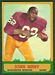 John Nisby - 1963 Topps football card #163 - click to see large image John Nisby - 1963 Topps football card #163