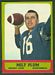 1963 Topps Milt Plum football card