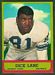 1963 Topps Dick Lane football card