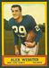 1963 Topps football card #51: Alex Webster