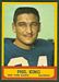 Phil King - 1963 Topps football card #52 - click to see large image Phil King - 1963 Topps football card #52