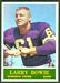 1964 Philadelphia Larry Bowie football card