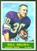 1964 Philadelphia football card #101: Bill Brown