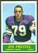 1964 Philadelphia Jim Prestel football card