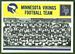 1964 Philadelphia Vikings Team football card