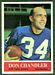 1964 Philadelphia Don Chandler football card