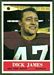 1964 Philadelphia Dick James football card