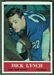 1964 Philadelphia football card #121: Dick Lynch