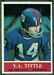Y.A. Tittle - 1964 Philadelphia football card #124