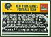 1964 Philadelphia football card #125: Giants Team
