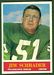 1964 Philadelphia football card #137: Jim Schrader