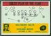 1964 Philadelphia Colts Play of the Year football card