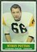 1964 Philadelphia Myron Pottios football card