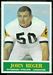 John Reger - 1964 Philadelphia football card #150