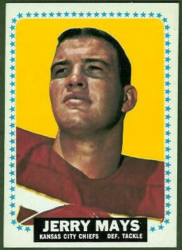 Jerry Mays 1964 Topps football card