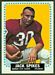 1964 Topps Jack Spikes football card
