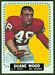 1964 Topps football card #109: Duane Wood