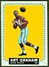 1964 Topps Art Graham football card