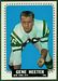 1964 Topps Gene Heeter football card