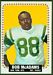 1964 Topps Bob McAdams football card