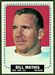 1964 Topps Bill Mathis football card