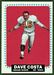 1964 Topps football card #134: Dave Costa